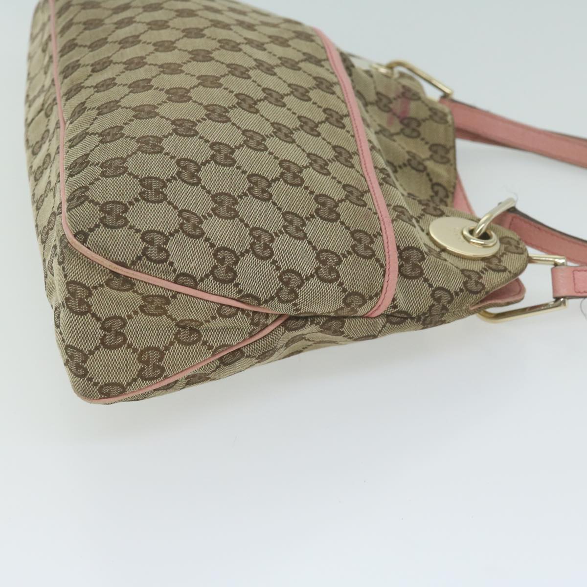 GUCCI GG Canvas Tote Bag Beige 121023  64767