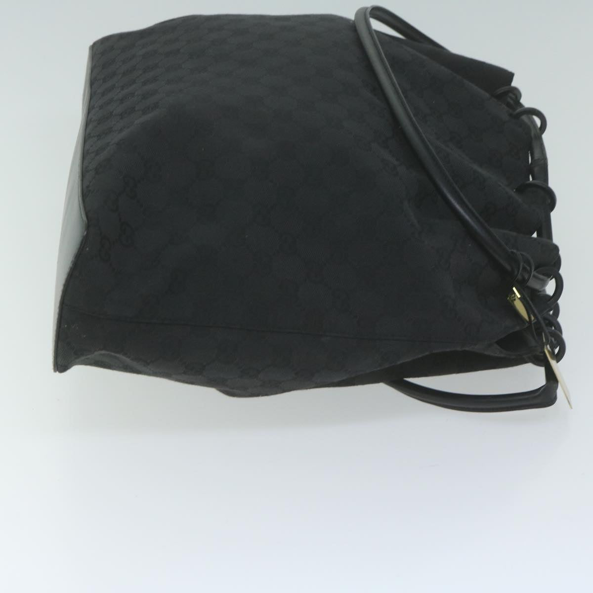 GUCCI GG Canvas Shoulder Bag Black 90640  64772