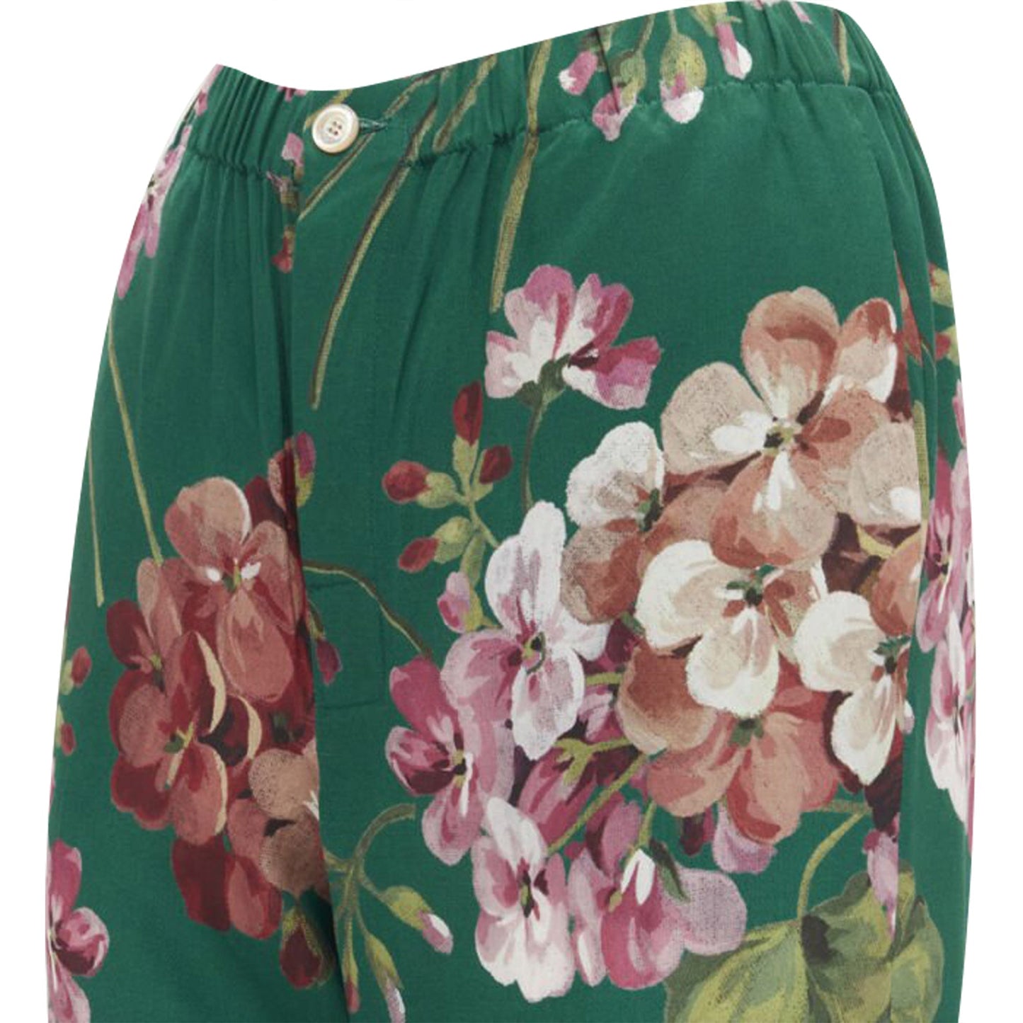 Gucci silk Blooms floral print pajama pants