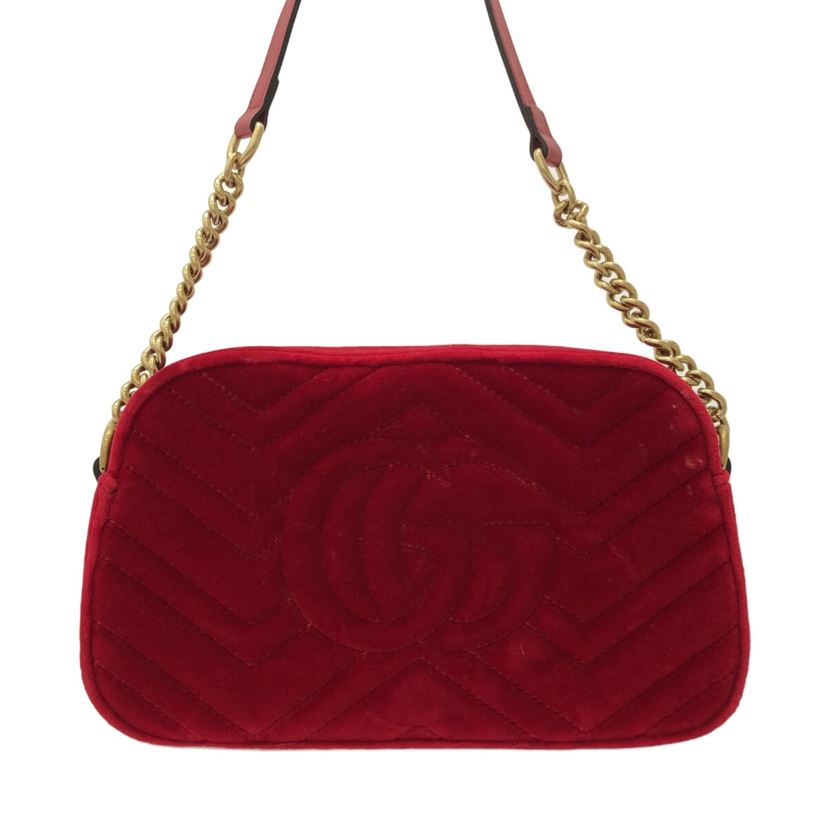 Luxury Gucci Trending 2025 Gg Marmont  Velvet Shoulder Bag ()