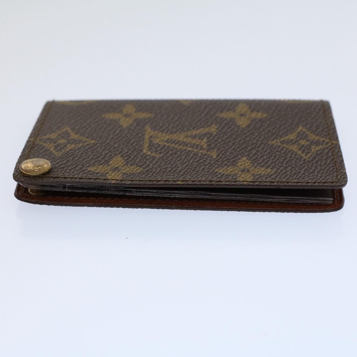 Louis Vuitton Porte Carte Crédit Pression  Canvas Wallet  ()