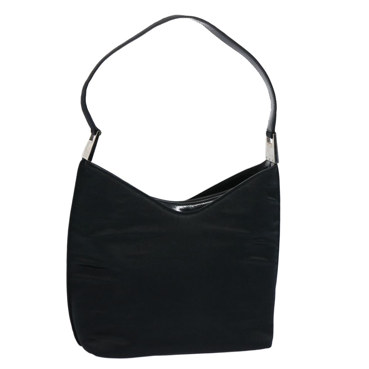 GUCCI Shoulder Bag Nylon Black  65086
