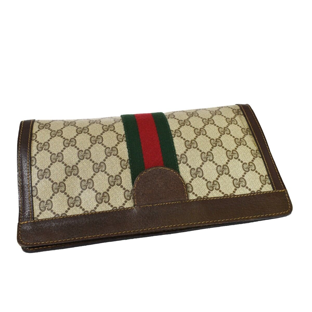 Gucci Sherry  Canvas Clutch Bag ()