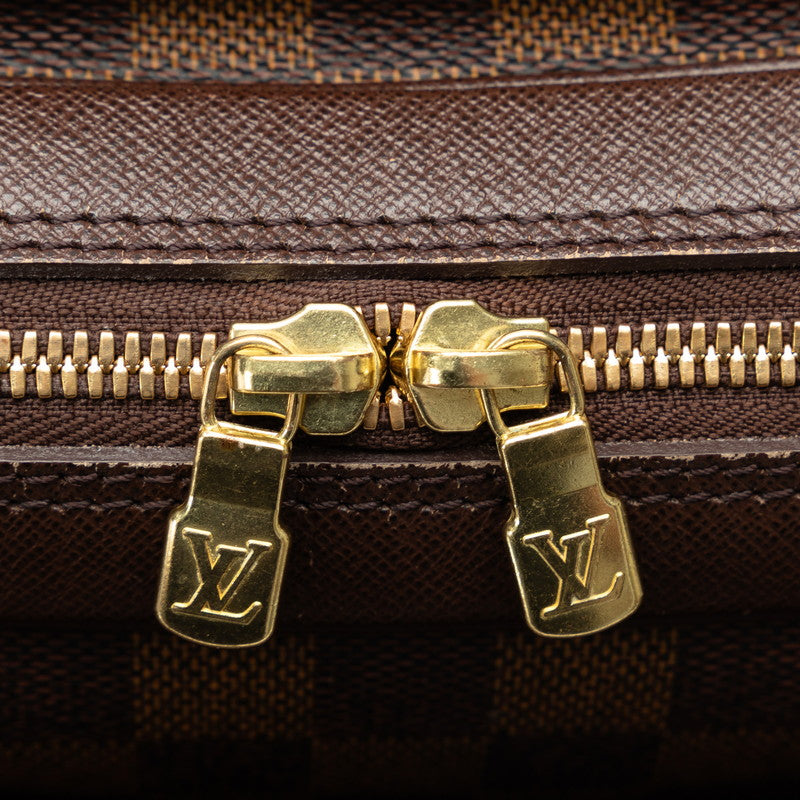 Louis Vuitton Triana Handbag N51155 Eve Brown PVC Leather  Louis Vuitton