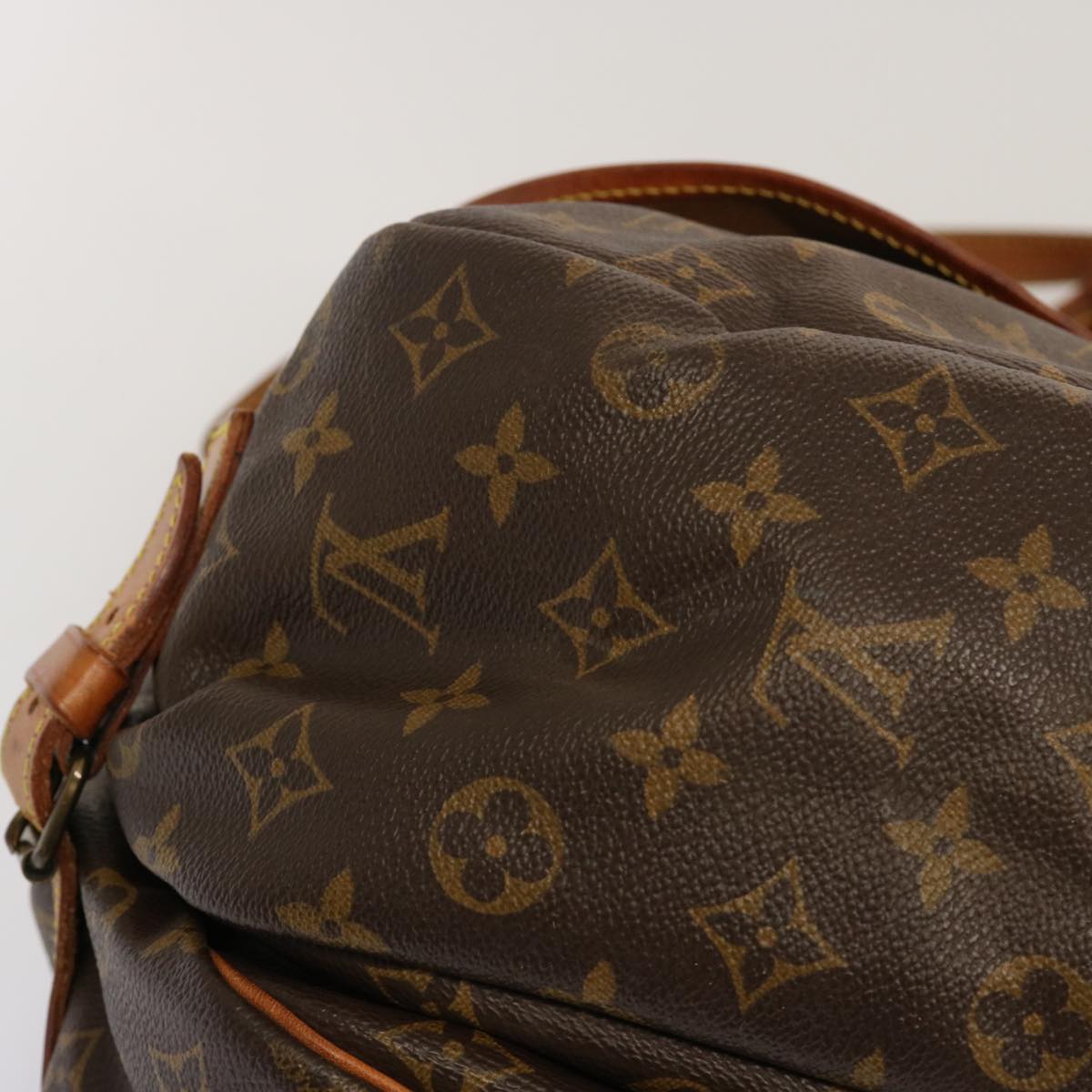 LOUIS VUITTON Monogram Saumur 35 Shoulder Bag M42254 LV 65145