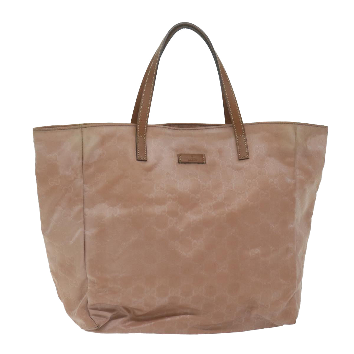 GUCCI GG Canvas Tote Bag Pink 282439  65153
