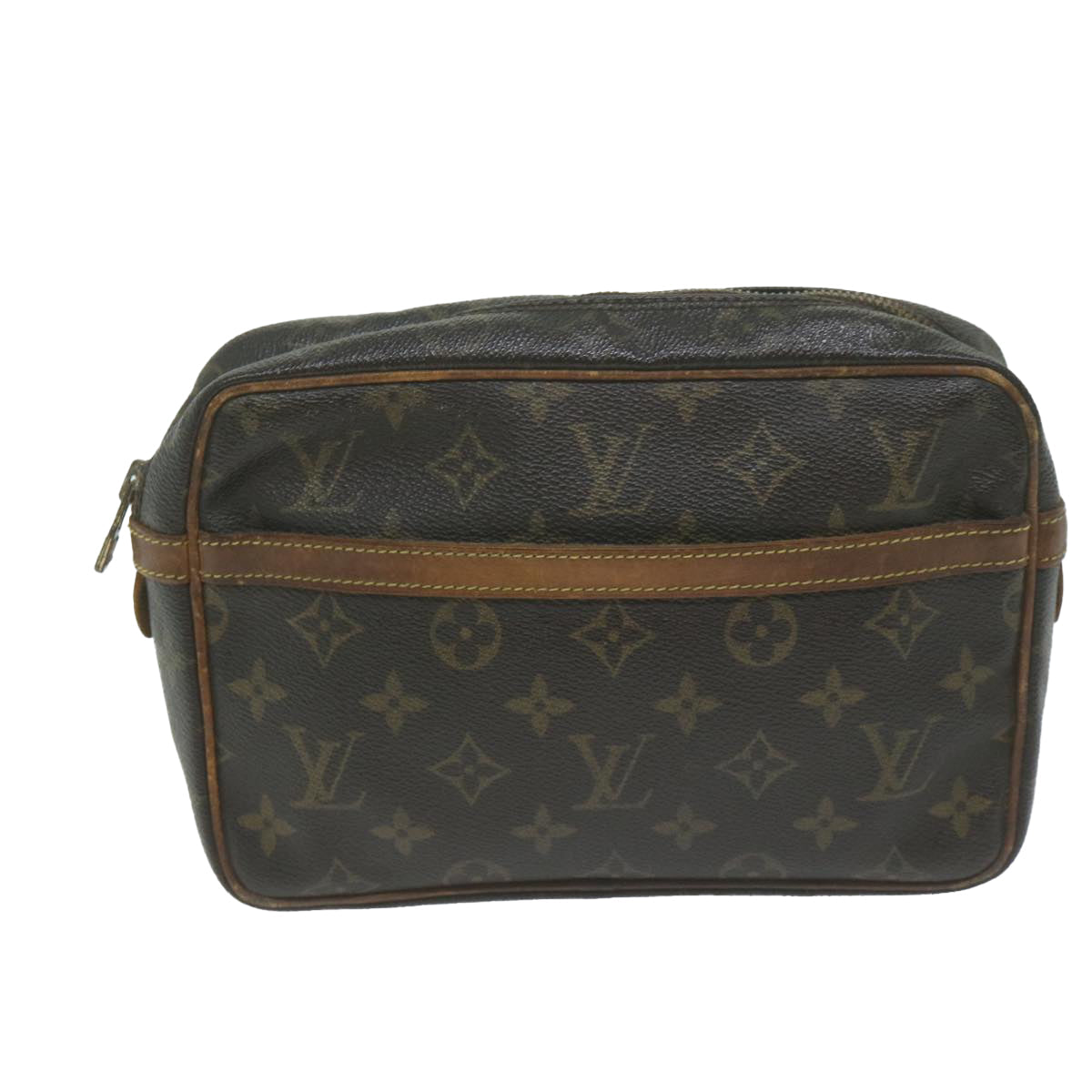 LOUIS VUITTON Monogram Compiegne 23 Clutch Bag M51847 LV 65189