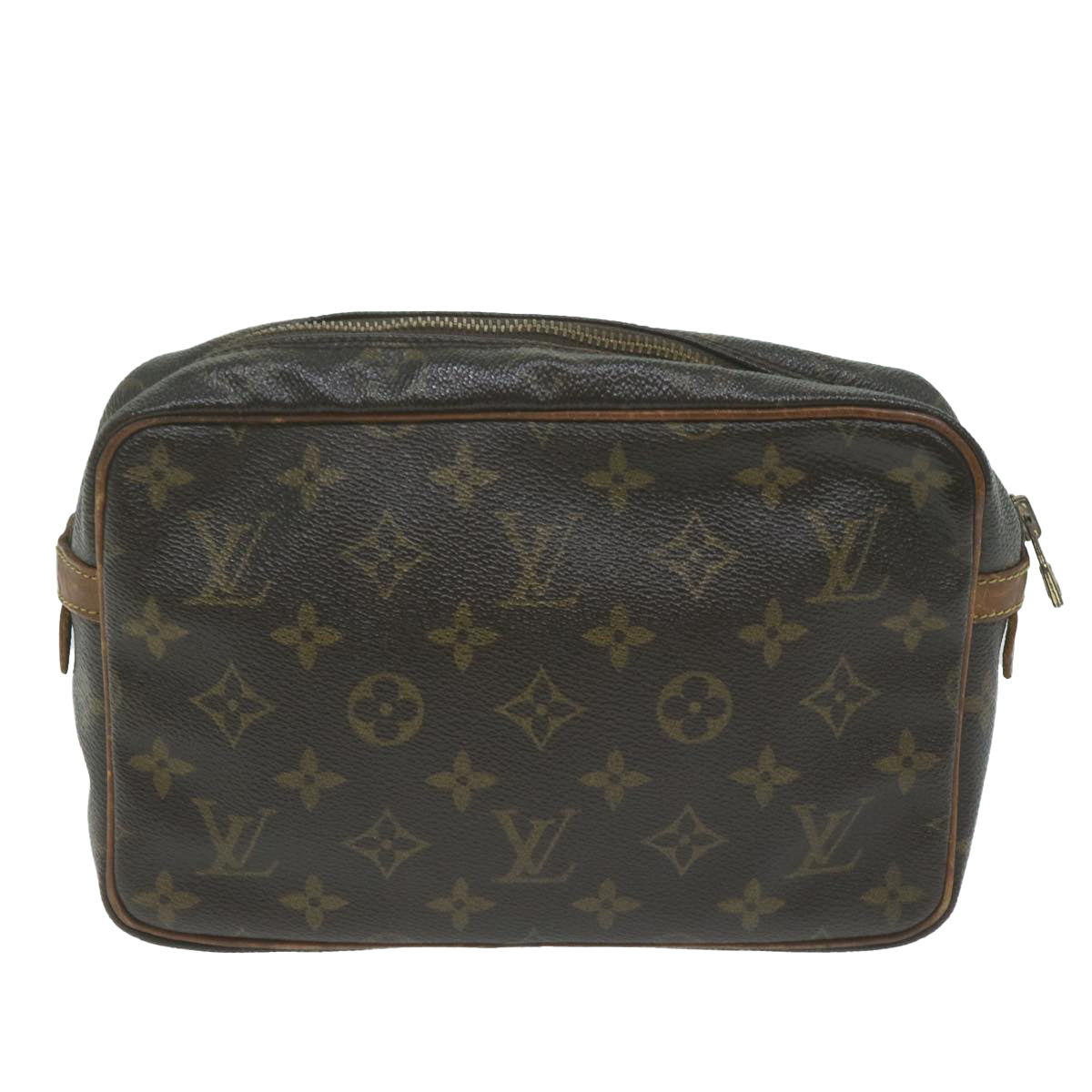 LOUIS VUITTON Monogram Compiegne 23 Clutch Bag M51847 LV 65189