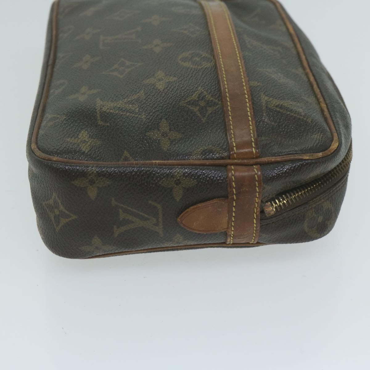 LOUIS VUITTON Monogram Compiegne 23 Clutch Bag M51847 LV 65189