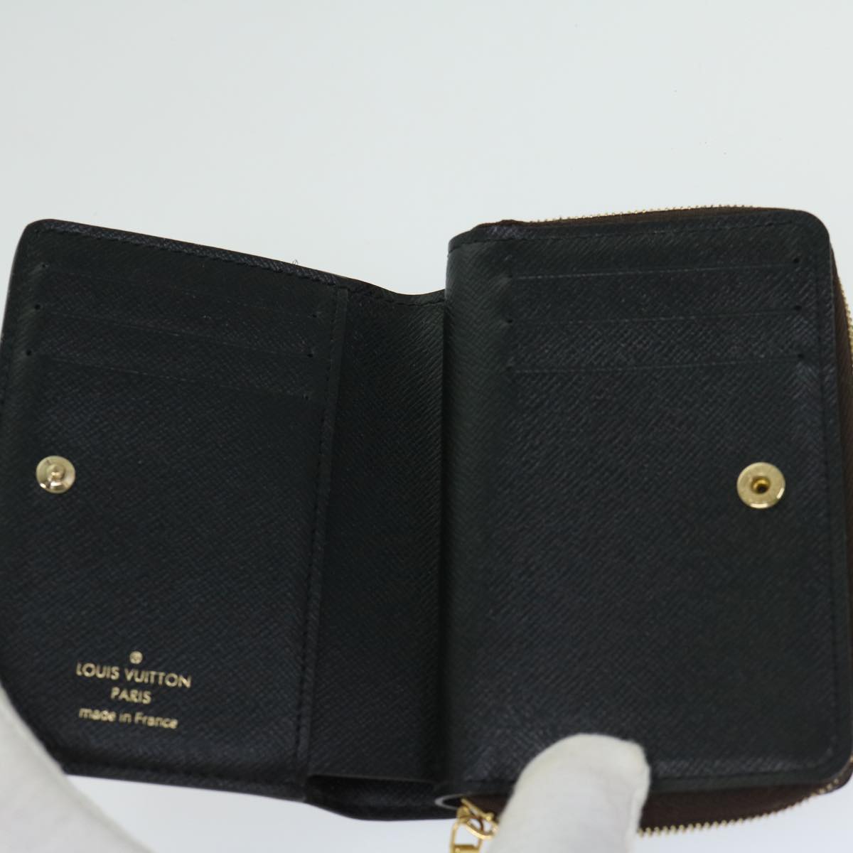 LOUIS VUITTON Monogram Reverse Portefeuille Lou Wallet M81461 LV 65228SA