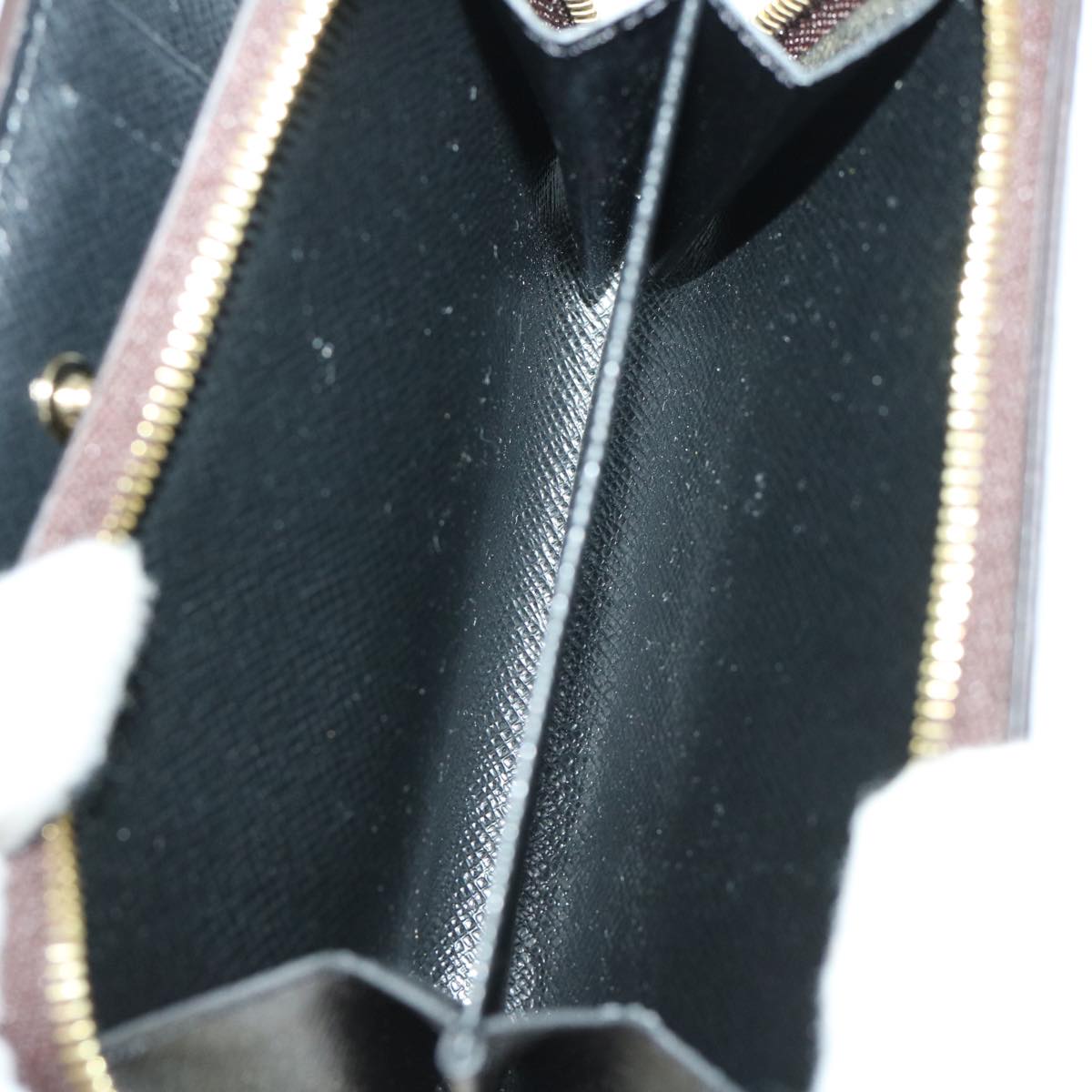 LOUIS VUITTON Monogram Reverse Portefeuille Lou Wallet M81461 LV 65228SA