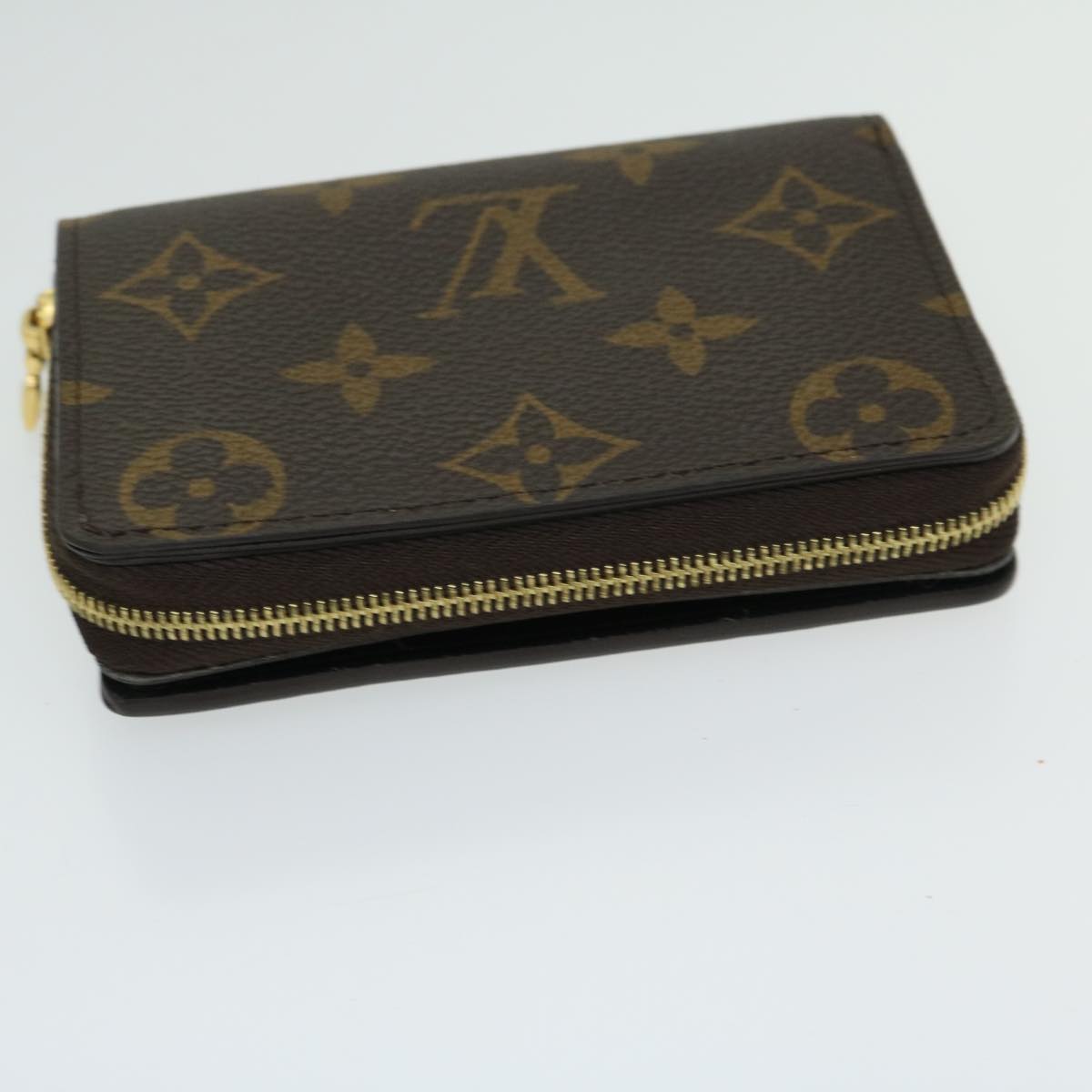LOUIS VUITTON Monogram Reverse Portefeuille Lou Wallet M81461 LV 65228SA