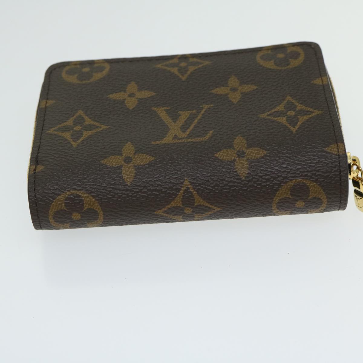 LOUIS VUITTON Monogram Reverse Portefeuille Lou Wallet M81461 LV 65228SA