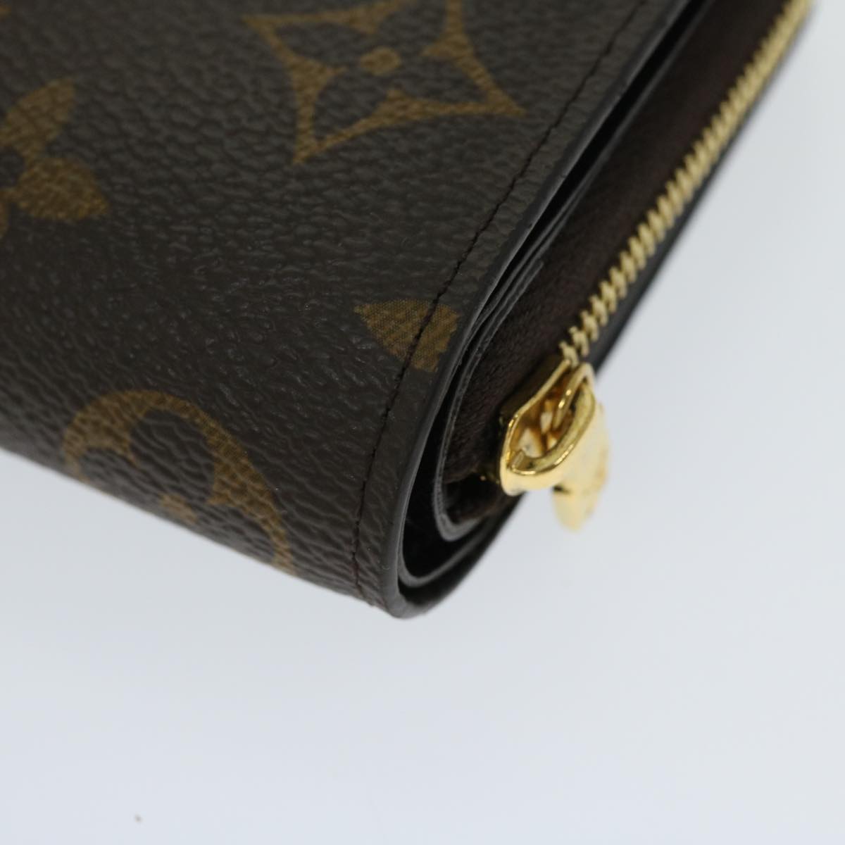 LOUIS VUITTON Monogram Reverse Portefeuille Lou Wallet M81461 LV 65228SA