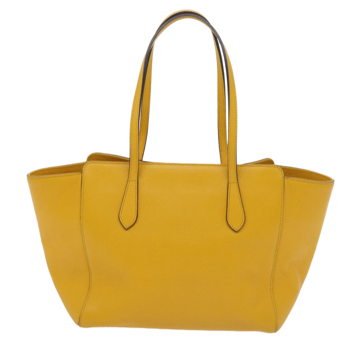 GUCCI Shoulder Bag Leather Yellow 354408  65266