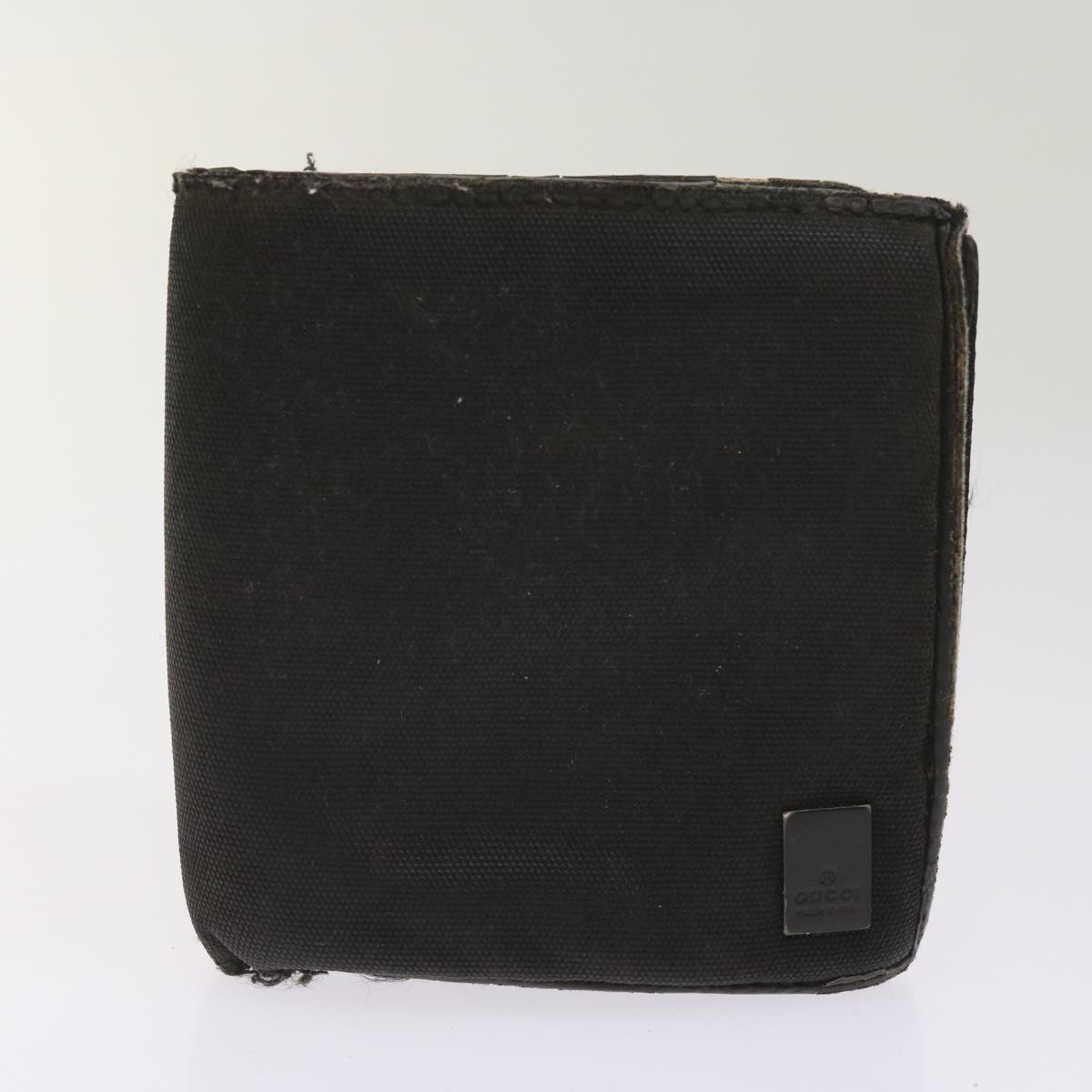 GUCCI GG Canvas Jackie Wallet Leather 10set Beige Black  65281