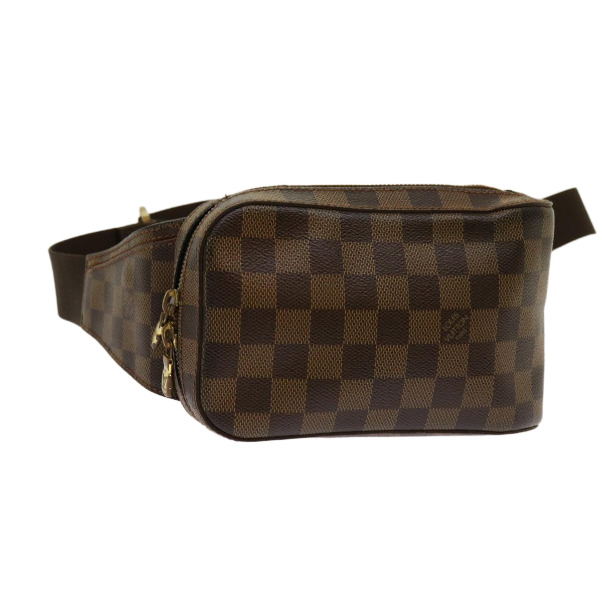 LOUIS VUITTON Damier Ebene Geronimos Shoulder Bag N51994 LV 65344
