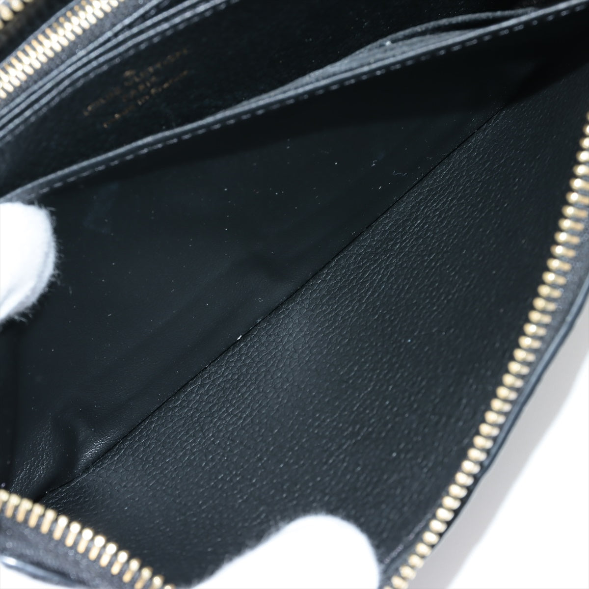 Louis Vuitton Monogram Amplant  Wallet M61864 Noneir Round Zip Wallet