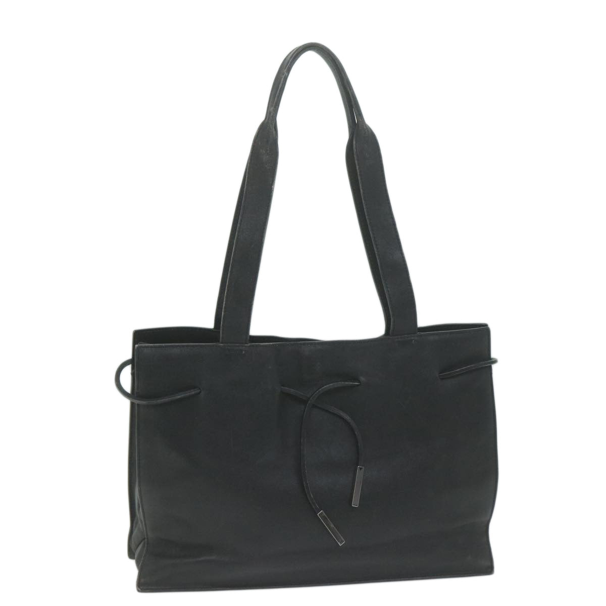 GUCCI Tote Bag Leather Black 002 1053  65508