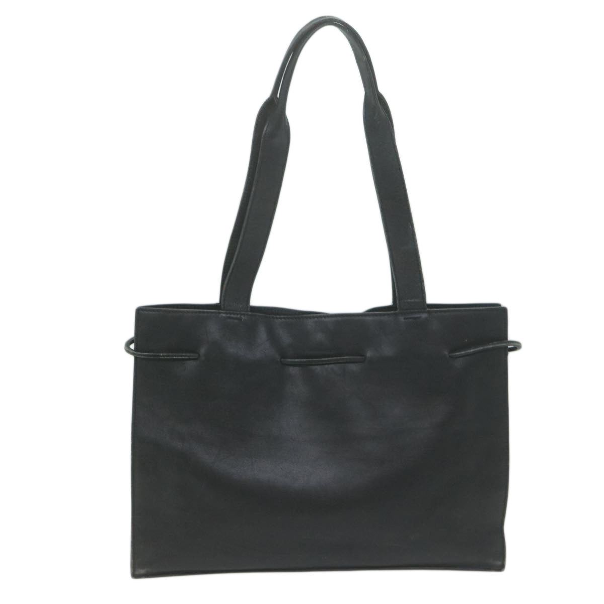 GUCCI Tote Bag Leather Black 002 1053  65508