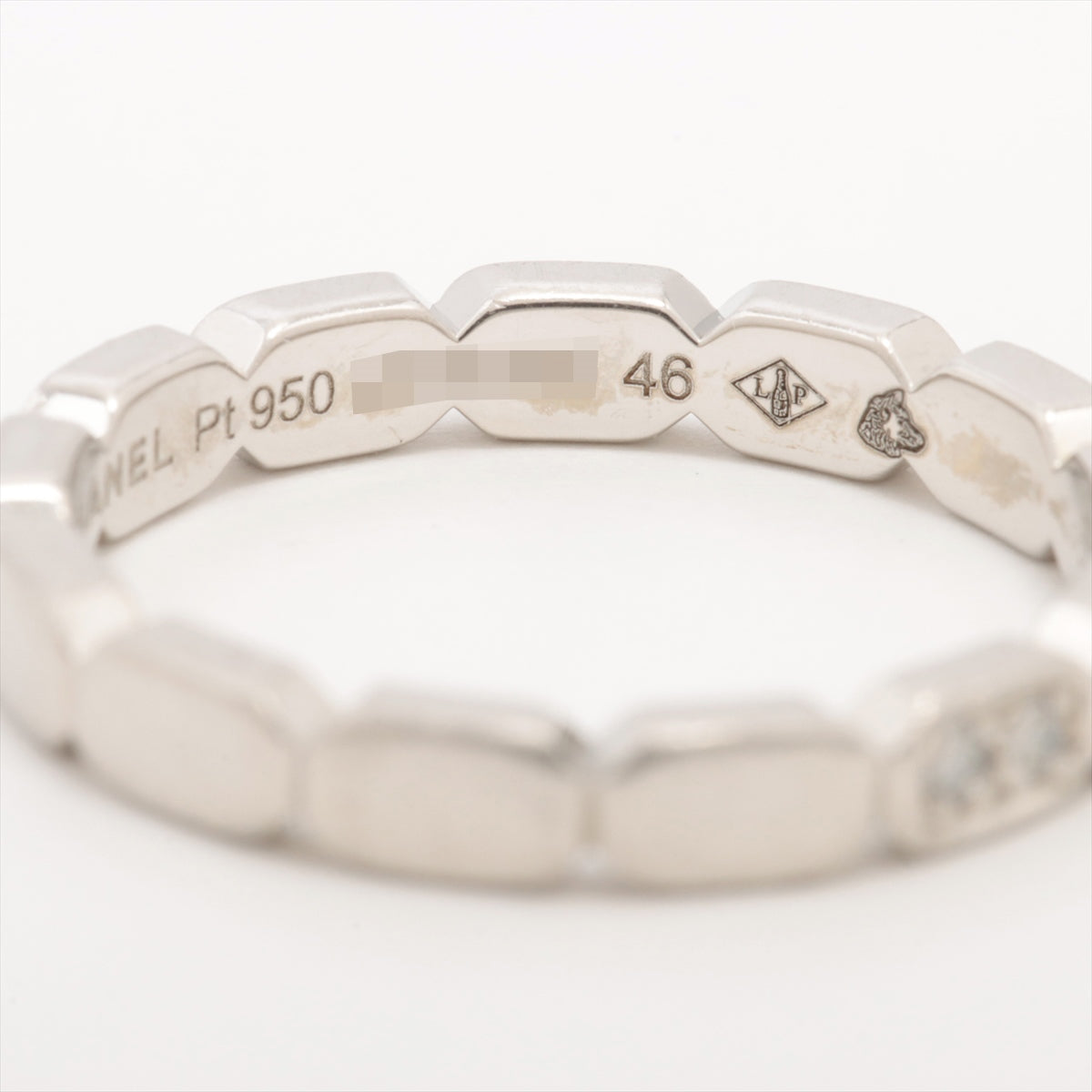 Chanel PREMIER PROMES WEDDING DIARING RING Pt950 3.2g