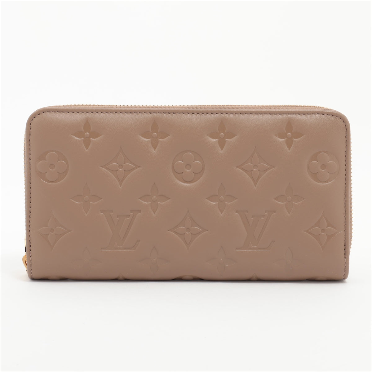 Louis Vuitton Monogram Embos Zippyr Wallet M81511 Top Round Zipper Wallet