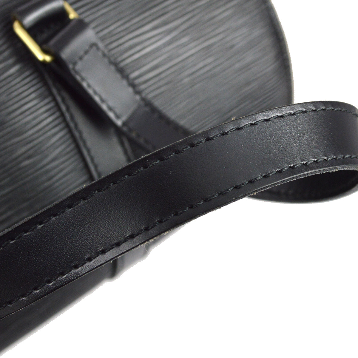 Louis Vuitton 1997 Black Epi Soufflot M52862