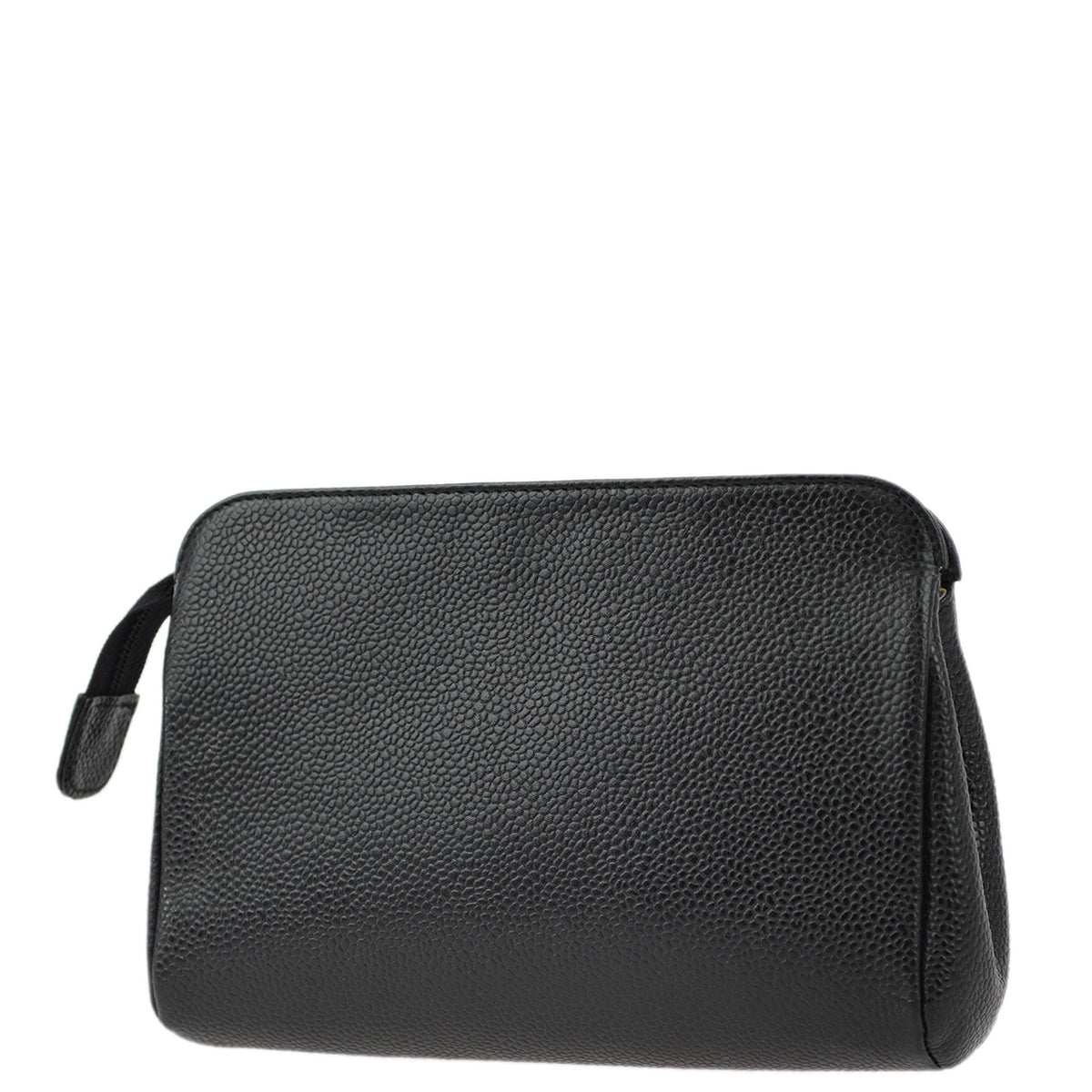 Chanel Black Caviar Cosmetic Pouch