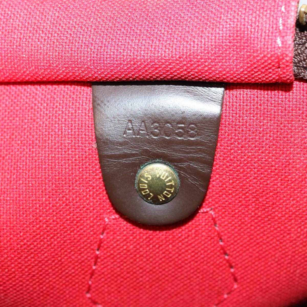LOUIS VUITTON Damier Ebene Speedy 30 Hand Bag N41364 LV 65683