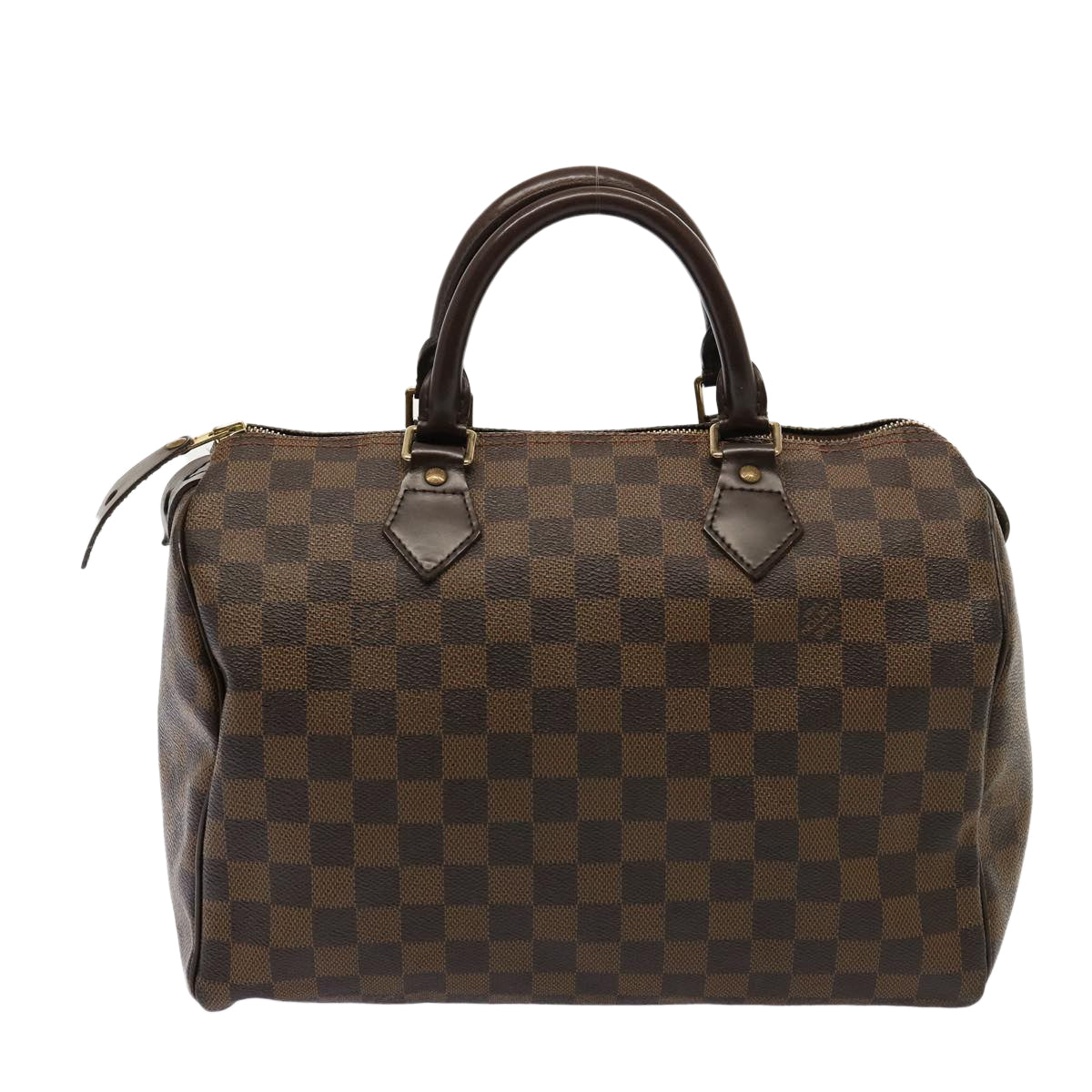 LOUIS VUITTON Damier Ebene Speedy 30 Hand Bag N41364 LV 65683