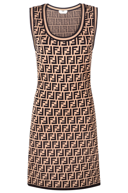 Luxury Fendi Dress Zucca