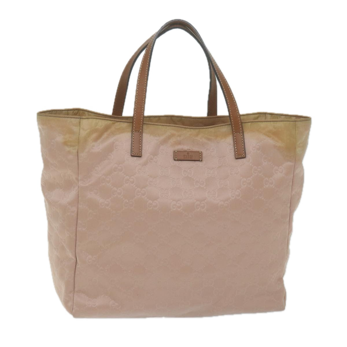 GUCCI GG Canvas Tote Bag Pink 282439  65713