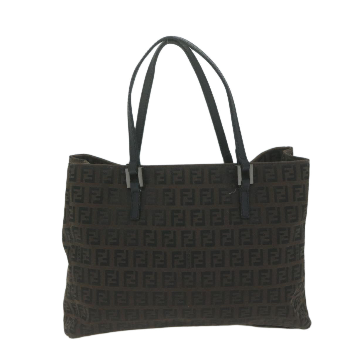 Luxury FendiZucchino Canvas Hand Bag Brown65750