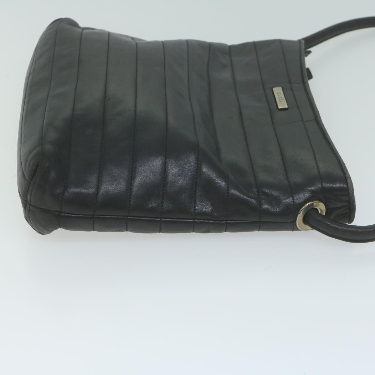 GUCCI Shoulder Bag Leather Black 001 2865  65766