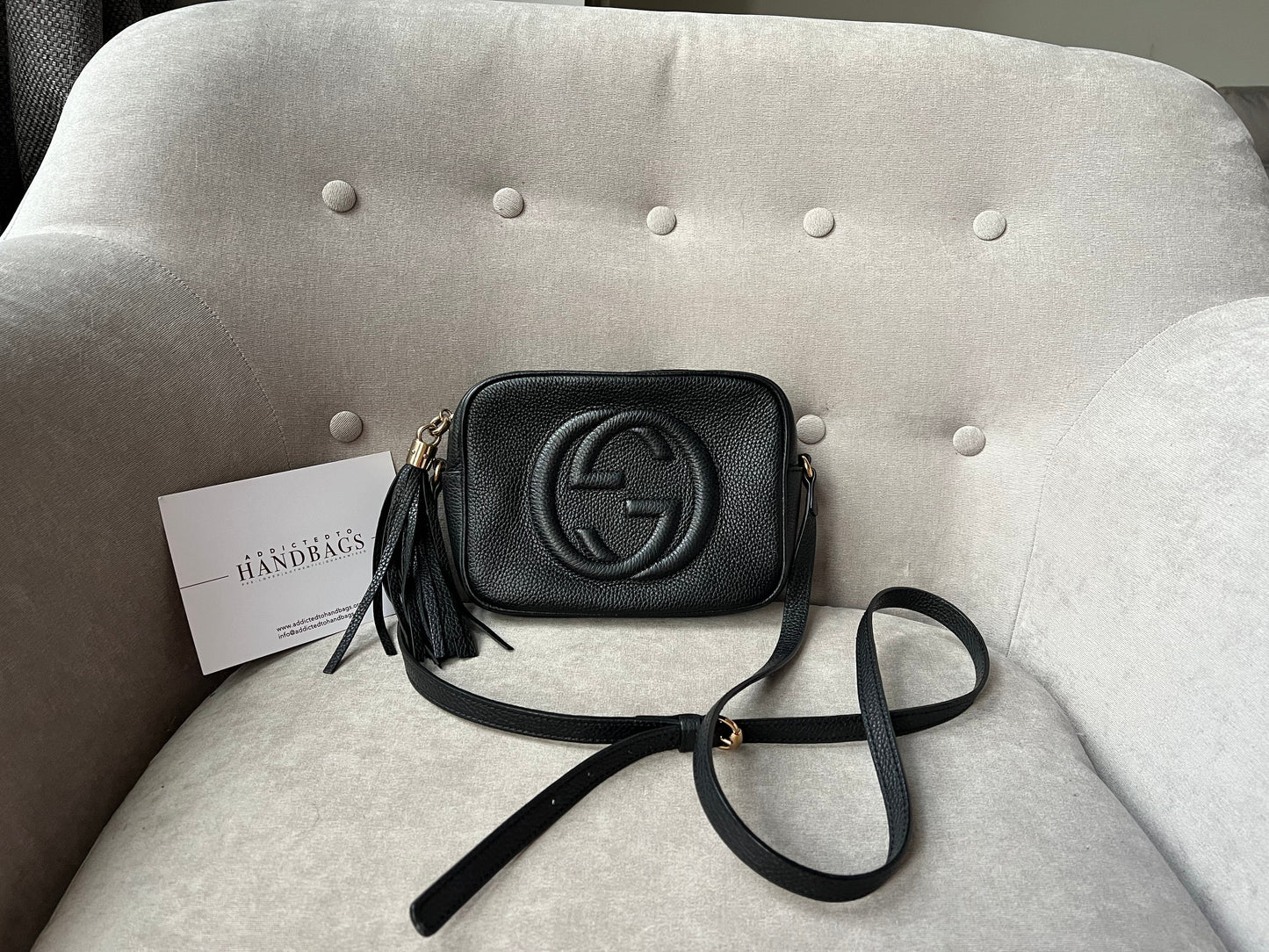 Luxury Gucci Trending 2025 Black Soho Disco