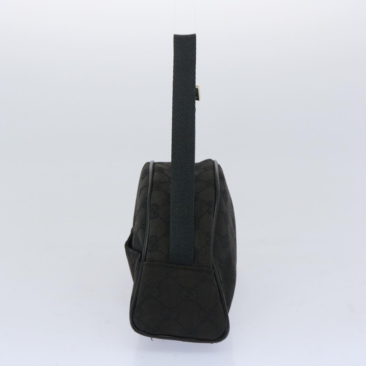 GUCCI GG Canvas Hand Bag Black 90781  65889