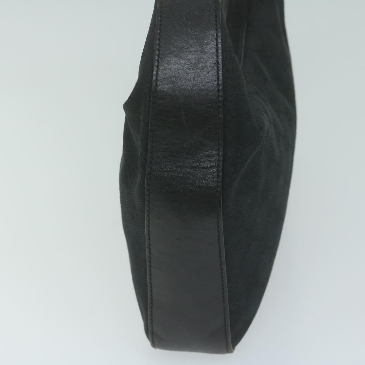 GUCCI GG Canvas Shoulder Bag Black 001 3812  65953