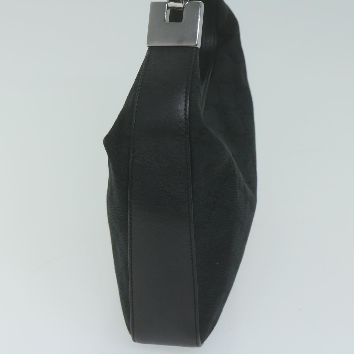 GUCCI GG Canvas Shoulder Bag Black 001 3812  65953