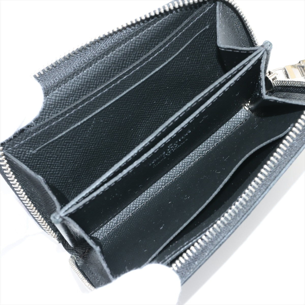Louis Vuitton Taiga Zippyr Coin Pearce M30511 Black Coin Case