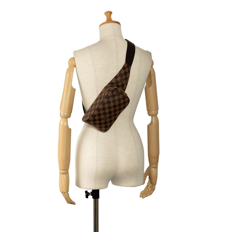 Louis Vuitton Damier Evene Damière Geronimous Body Bag N51994 Brown PVC Leather  Louis Vuitton