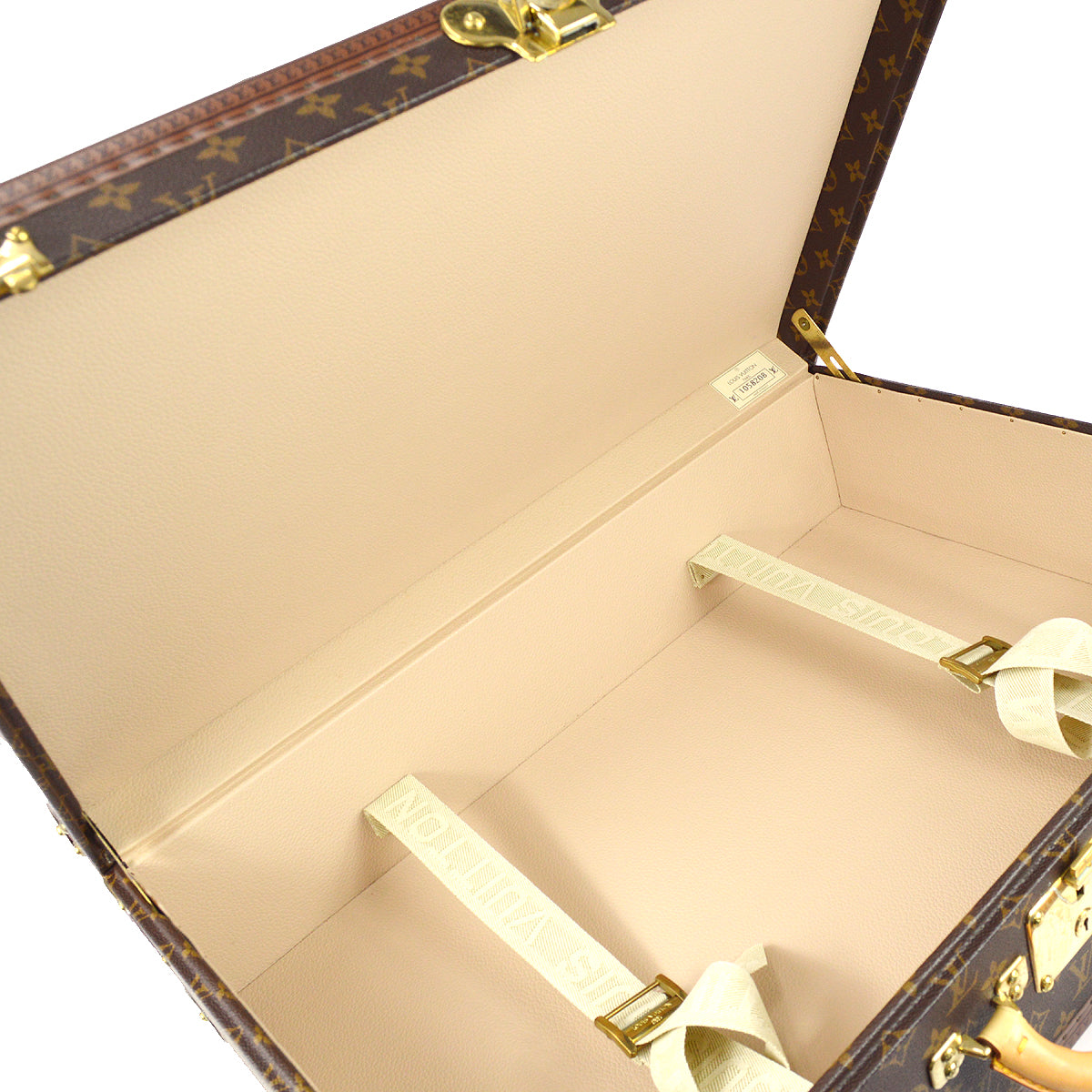 Louis Vuitton Bisten 60 Trunk Luggage Suitcase Monogram M21326