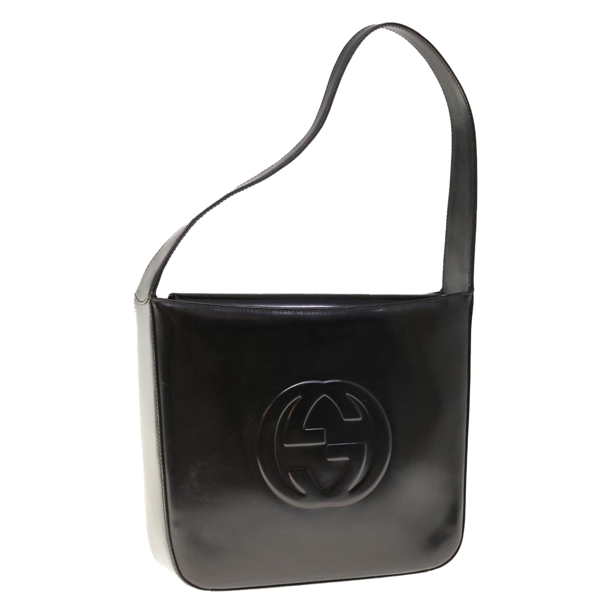 GUCCI Shoulder Bag Leather Black 000 1046  66061