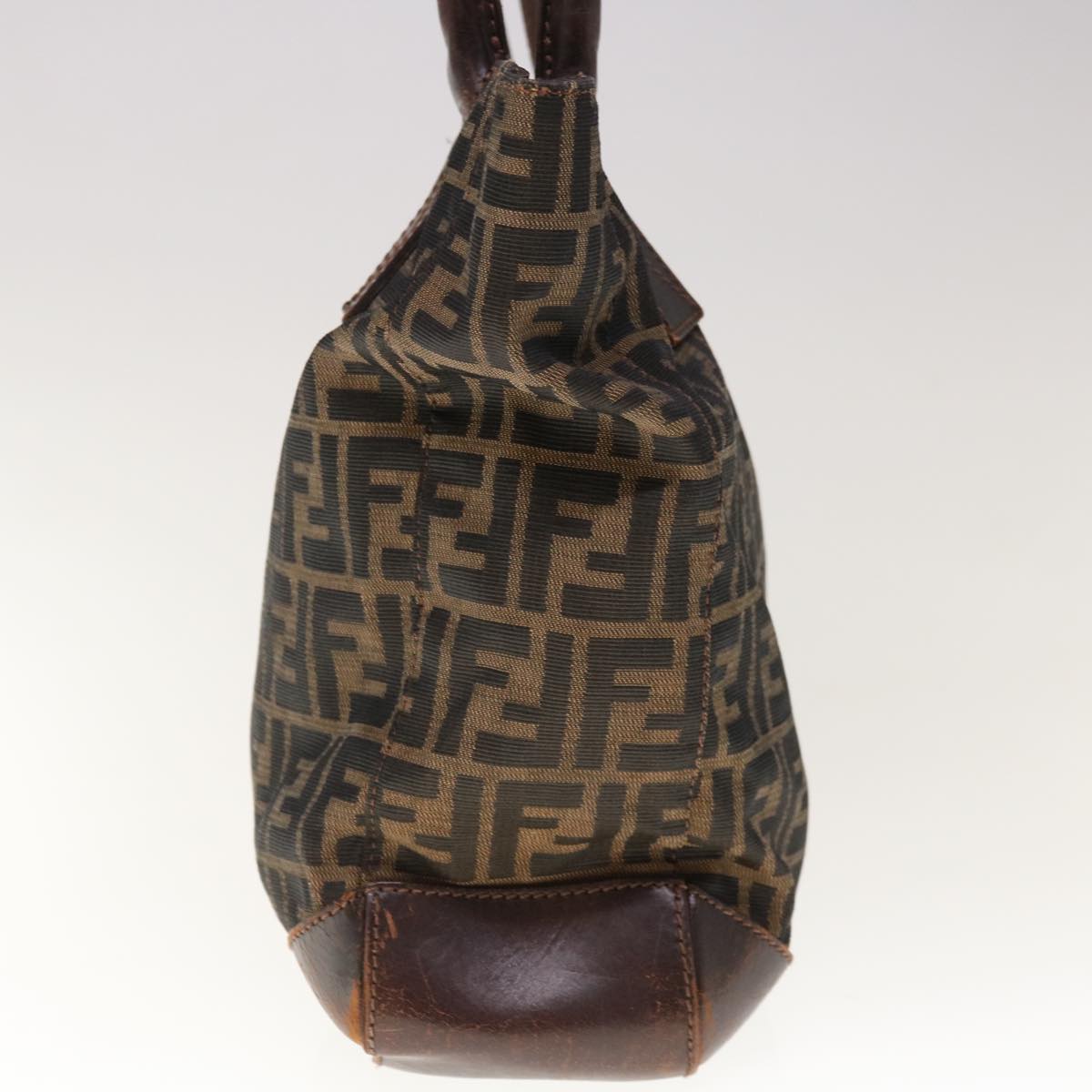 Luxury FendiZucca Canvas Tote Bag Brown66069