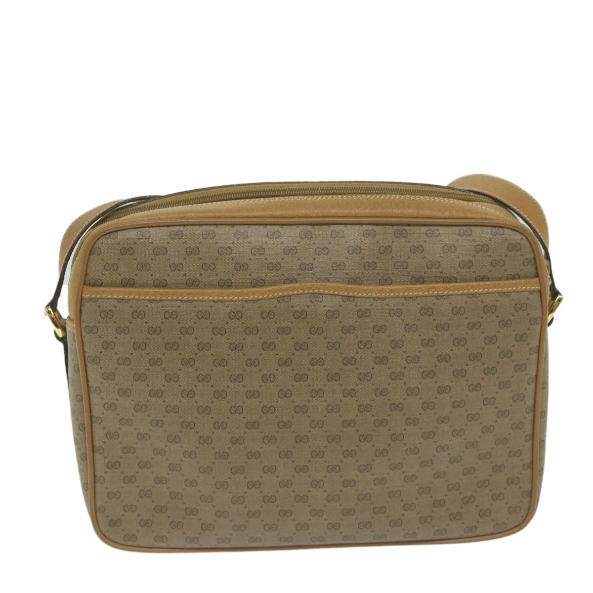 GUCCI Micro GG Supreme Shoulder Bag PVC Beige 001 904 0848  66070