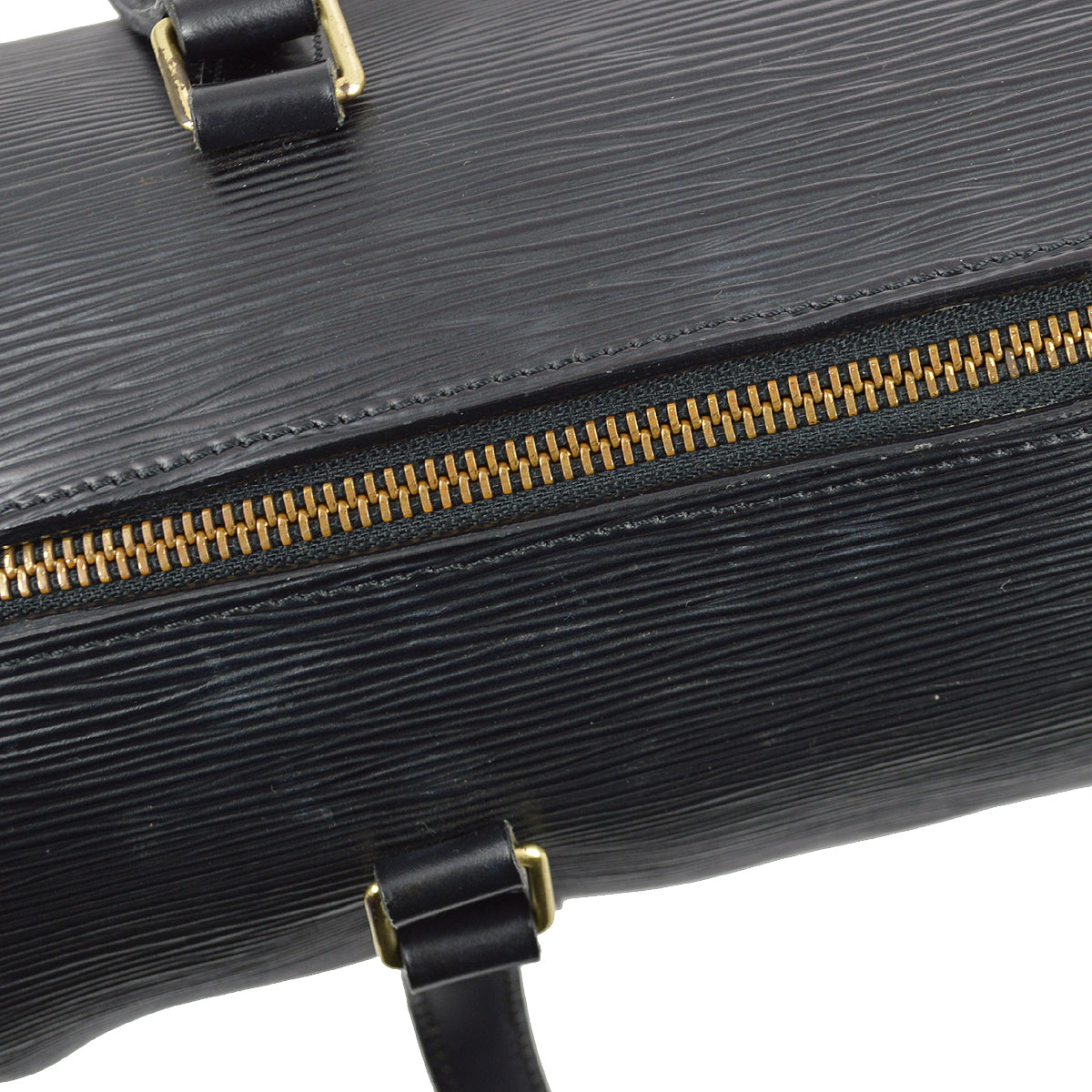 Louis Vuitton 1997 Black Epi Soufflot M52862