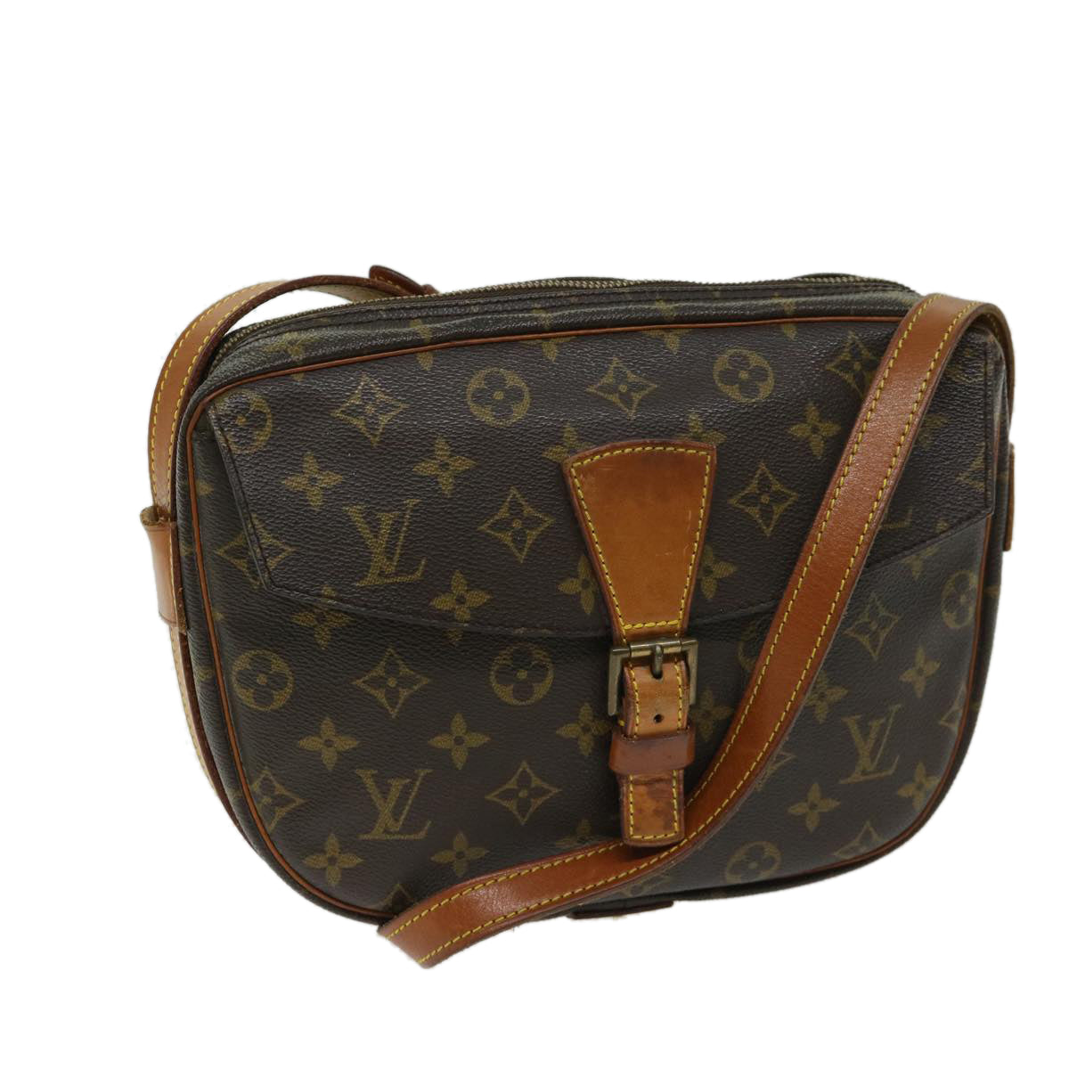 LOUIS VUITTON Monogram Jeune Fille GM Shoulder Bag M51225 LV 66176