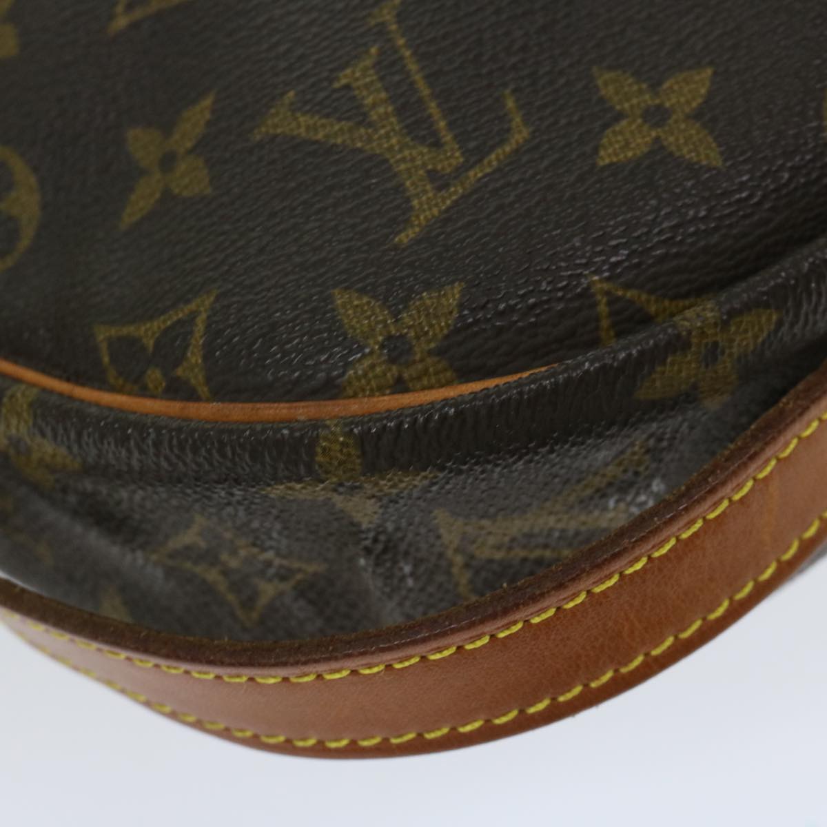 LOUIS VUITTON Monogram Jeune Fille GM Shoulder Bag M51225 LV 66176