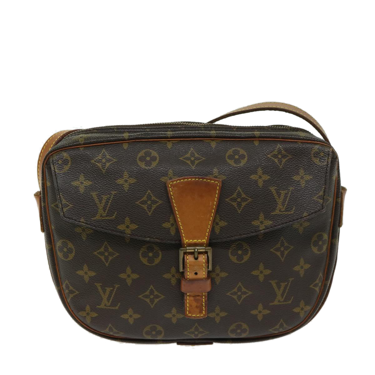 LOUIS VUITTON Monogram Jeune Fille GM Shoulder Bag M51225 LV 66176