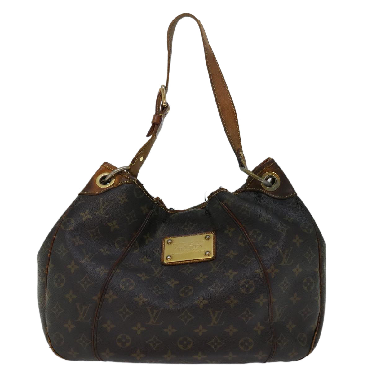 LOUIS VUITTON Monogram Galliera PM Shoulder Bag M56382 LV 66205