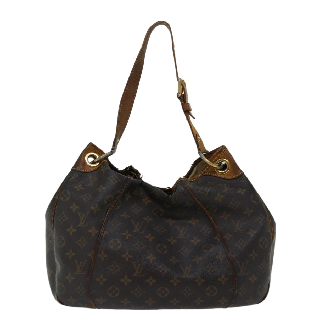 LOUIS VUITTON Monogram Galliera PM Shoulder Bag M56382 LV 66205
